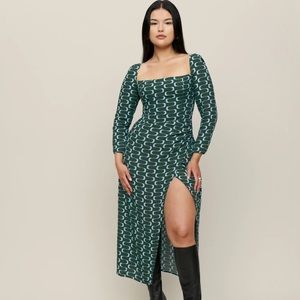 Reformation Hilda Midi Dress in Venture